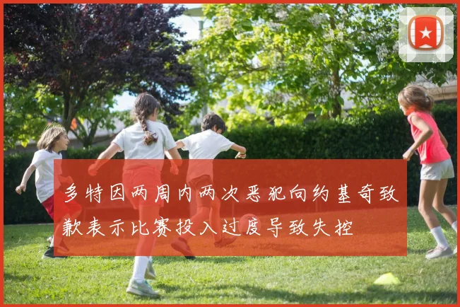 多特因两周内两次恶犯向约基奇致歉表示比赛投入过度导致失控